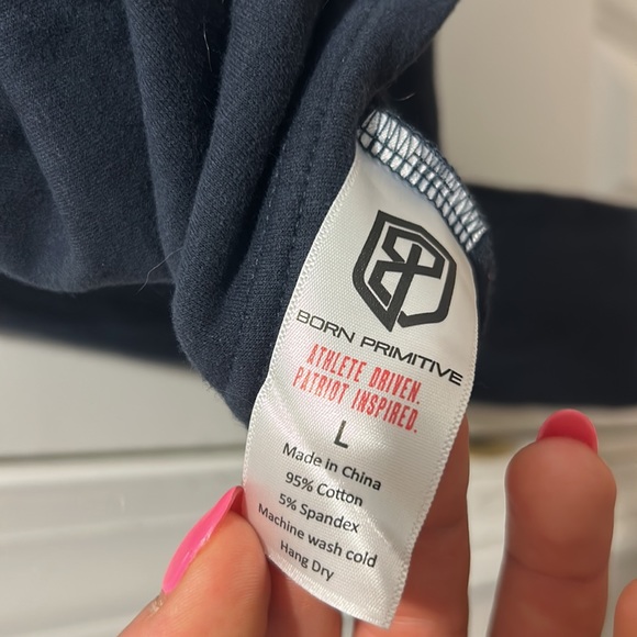 Born Primative Sweatshirt - Scoop Neck Crop Top - Picture 8 of 8